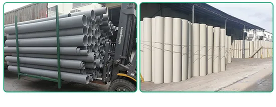 Runder PP-Polypropylen-Kunststoff-Luftkanal zur Belüftung