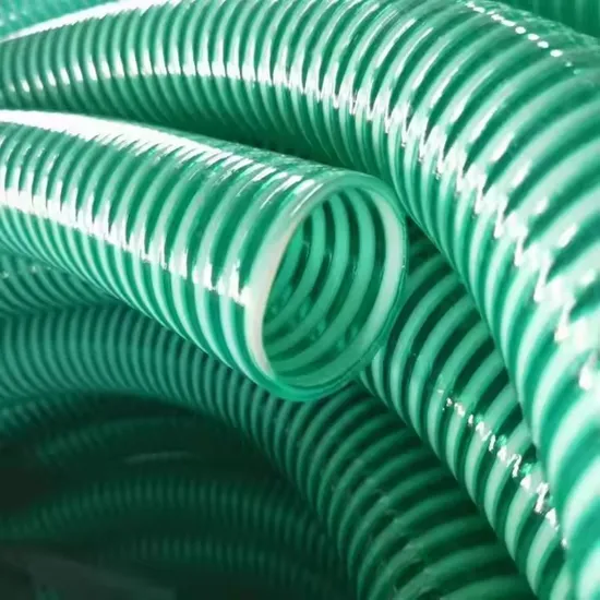 Hochwertiger und langlebiger PVC-Helix-Saugschlauch. Well-PVC-Saugschlauch