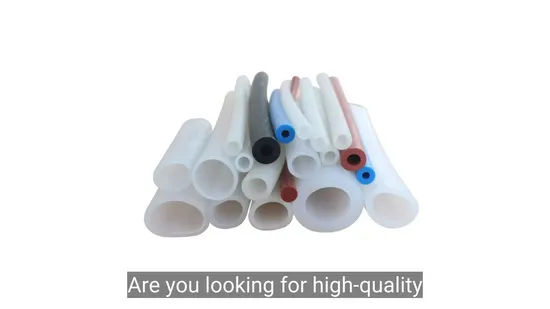 Kundenspezifischer, erweiterbarer, flexibler, medizinischer Spiral-Silikon-PVC-Schlauch, Gummischlauch