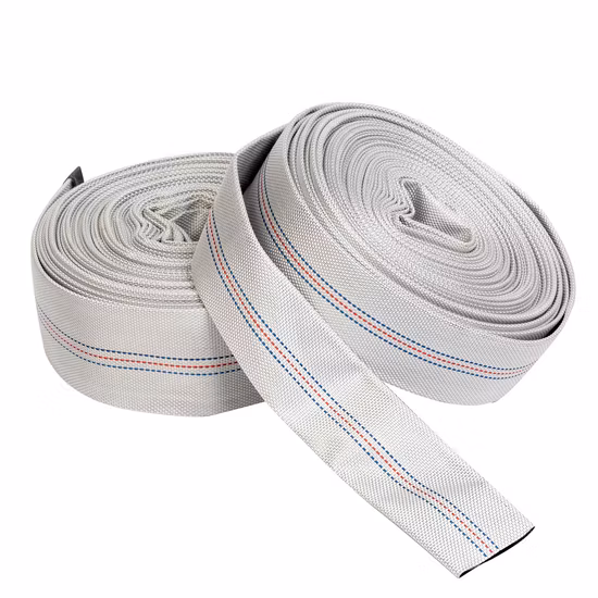 6~25 Bar Wp PVC/ Gummi/ PU-Futter Canvas Feuerwehrschlauch